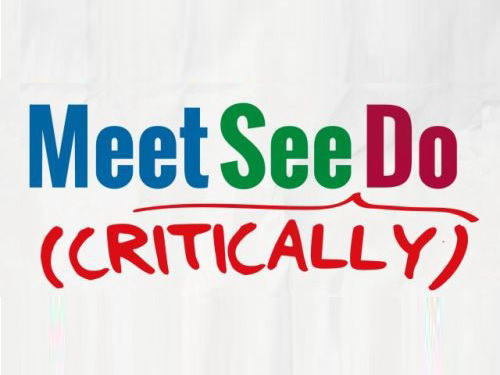 Meet, See, (critically) Do
