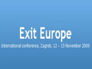Poziv na Exit Europe