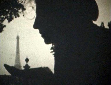 Jasna Tijardović u regular 8 mm filmu Zorana Popovića, Pariz 1968.