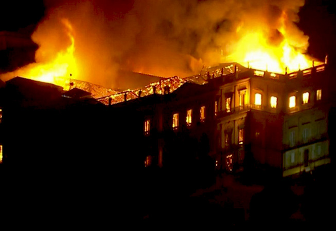 Nacionalni muzej Brazila stradao u požaru